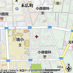 鳥取県境港市元町54周辺の地図
