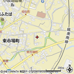 岐阜県美濃市東市場町2512周辺の地図