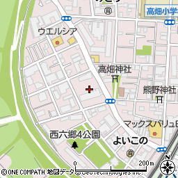 東京都大田区西六郷4丁目29周辺の地図