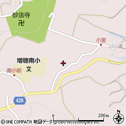 山梨県南巨摩郡富士川町小室2582周辺の地図