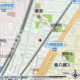 東京都大田区仲六郷4丁目10-3周辺の地図