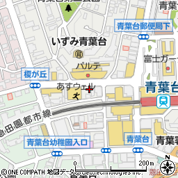 ダンボ ピザ ファクトリー 青葉台店周辺の地図