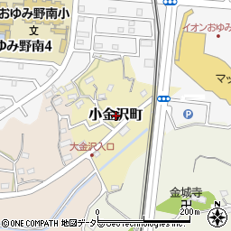 千葉県千葉市緑区小金沢町周辺の地図