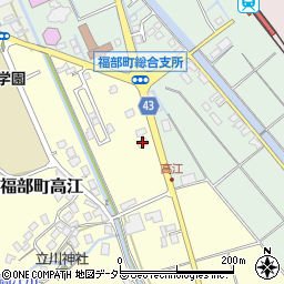 鳥取県鳥取市福部町高江49周辺の地図