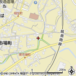 岐阜県美濃市2502周辺の地図