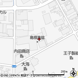 鳥取県境港市昭和町周辺の地図
