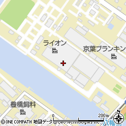 日本通運株式会社　千葉南支店ライオン流通センター周辺の地図