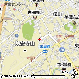 岐阜県美濃市2653-3周辺の地図