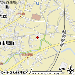 岐阜県美濃市東市場町2511周辺の地図