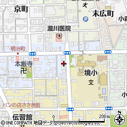 鳥取県境港市明治町206周辺の地図