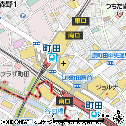 生活の木町田モディ店周辺の地図