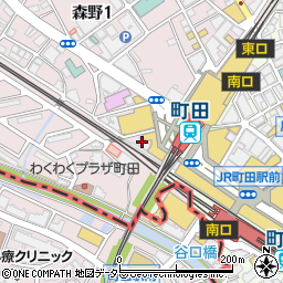ＥＴＣダンススクール町田校周辺の地図