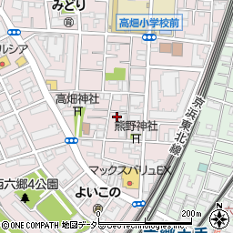 東京都大田区西六郷4丁目9周辺の地図