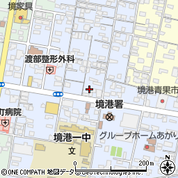 鳥取県境港市上道町2024周辺の地図