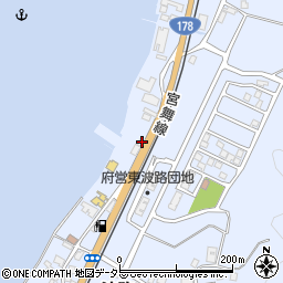 京都府宮津市波路418周辺の地図