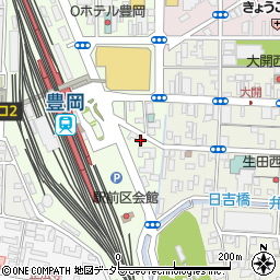 福田歯科医院周辺の地図