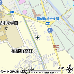 鳥取県鳥取市福部町高江51周辺の地図