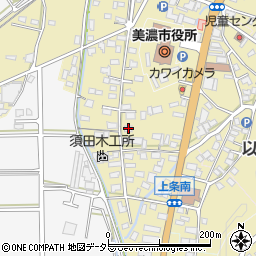 岐阜県美濃市1277周辺の地図