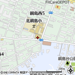 横浜市立北綱島特別支援学校周辺の地図