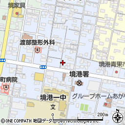 鳥取県境港市上道町2024-7周辺の地図