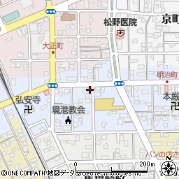 鳥取県境港市明治町103周辺の地図
