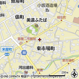 岐阜県美濃市2539周辺の地図
