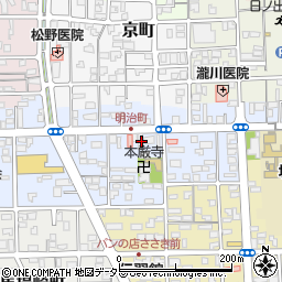 鳥取県境港市明治町172周辺の地図