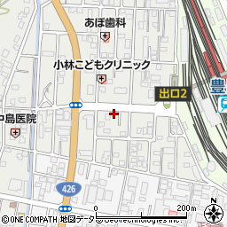 兵庫県豊岡市高屋1035-3周辺の地図