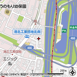 太陽光発電　横浜施工・物流センター周辺の地図