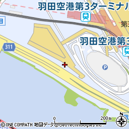 春秋航空　羽田支社周辺の地図