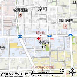 鳥取県境港市明治町169周辺の地図