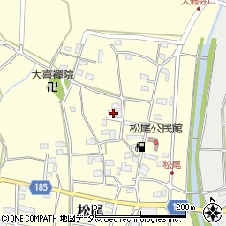 岐阜県山県市松尾246周辺の地図