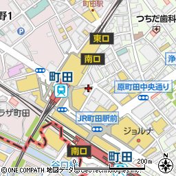 マクドナルド町田駅前店周辺の地図