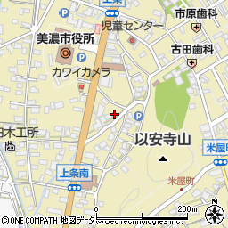 岐阜県美濃市1320周辺の地図