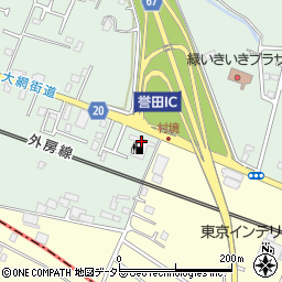 ＥＮＥＯＳ誉田ＳＳ周辺の地図