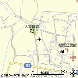 岐阜県山県市松尾262周辺の地図