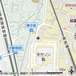 株式会社東ラン　新川崎工場周辺の地図