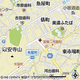 岐阜県美濃市広岡町2633-9周辺の地図