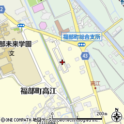 鳥取県鳥取市福部町高江53-29周辺の地図