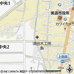 岐阜県美濃市1273周辺の地図