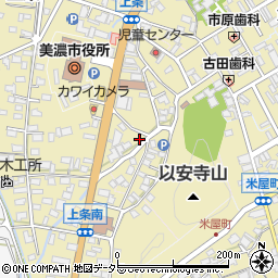 岐阜県美濃市1322周辺の地図