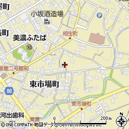 岐阜県美濃市相生町2491周辺の地図