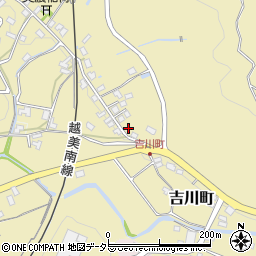 岐阜県美濃市吉川町3092周辺の地図