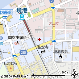 鳥取県境港市明治町49周辺の地図