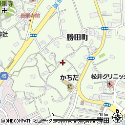 神奈川県横浜市都筑区勝田町249周辺の地図