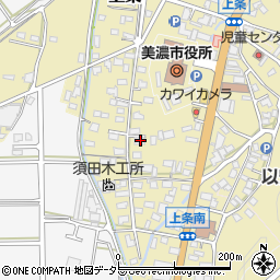 岐阜県美濃市1267周辺の地図