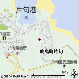 島根県松江市鹿島町片句周辺の地図