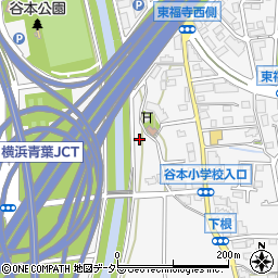 神奈川県横浜市青葉区市ケ尾町18-4周辺の地図