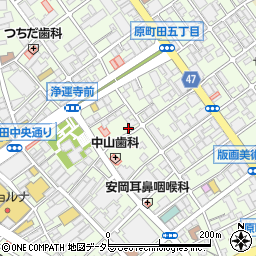 タマパーク原町田第２３駐車場周辺の地図