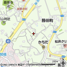 神奈川県横浜市都筑区勝田町1162-1周辺の地図